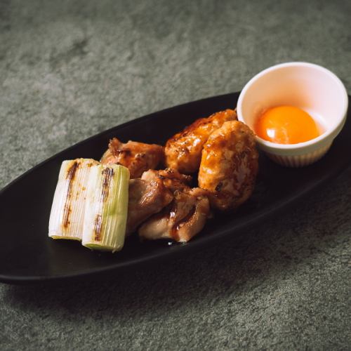 鶏もものたれ焼きと軟骨入りつくね