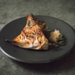 ぶりのカマ焼き 柚子おろし