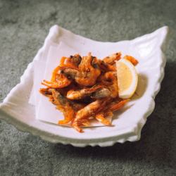 甘海老のから揚げ