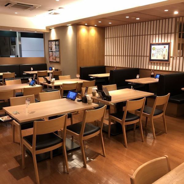 [Countermeasures against infectious diseases ◎] We are creating a store where you can enjoy your meal with peace of mind, such as installing a disinfectant solution at each table and ordering with a touch panel.