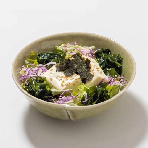 Chilled tofu salad