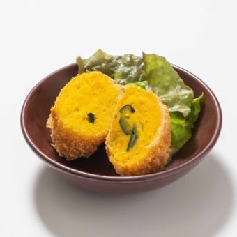 Pumpkin croquette