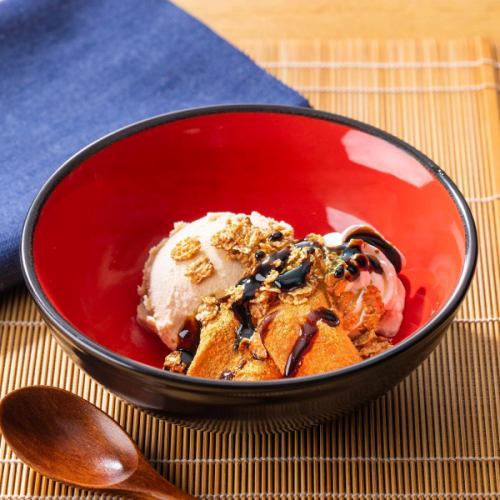 Ootoya Ice Cream ~Five-grain rice ice cream and warabimochi~