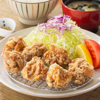 Fried chicken with spices