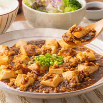 Spicy authentic mapo tofu