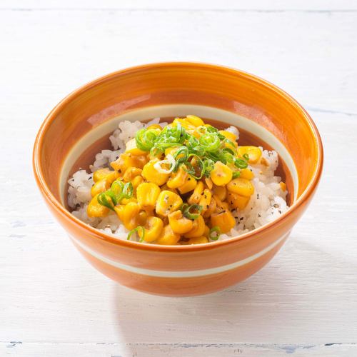 【期間限定】バター醤油のもろこしご飯 / 麦みそ冷や汁