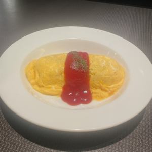 昔ながらのオムライス