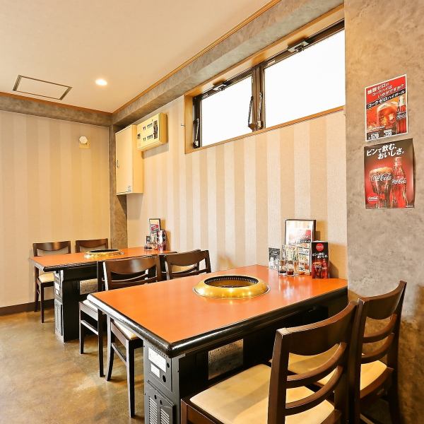 【3、4人の宴会でも♪】会社の仲間などの小規模宴会や、友人・知人との飲み会など、大歓迎♪ アットホームなお店でワイワイ楽しく、おいしいお肉を召し上がってください！仕事帰りにサク飲み・サク飯したいサラリーマン・OLや、家族との焼肉ディナーなど大歓迎♪【中河原/聖蹟桜ヶ丘/府中　焼肉/焼肉/ランチ/1人/居酒屋】