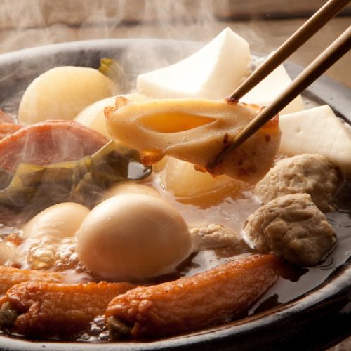 出汁の旨み抜群◎おでんシリーズは必見！！