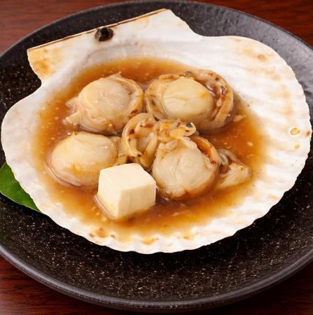 ホタテバター焼き