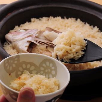 【广岛三摩地别套餐】6道菜套餐，5,500日元，仅可选择米饭