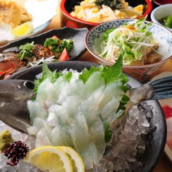 【广岛最爱 第二弹】10,000日元（含税）薄切丝鳍鱼