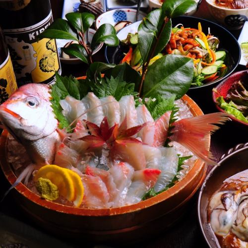 瀨戶內海的時令魚類和牡蠣