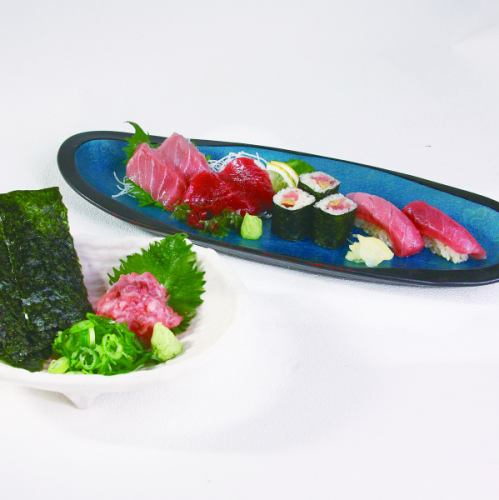 [Tuna Kiwami] Luxury assortment of raw bluefin tuna