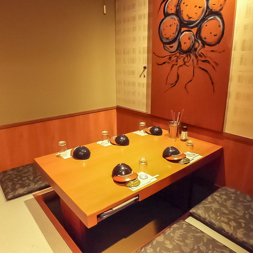 人気の個室をご用意しております！ゆったりお寛ぎください。