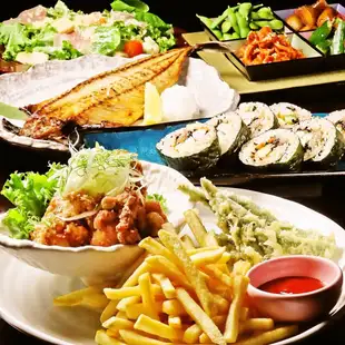 【9월 한정 기획】 캐주얼 세트 (생맥주 포함 무제한) 4500엔 좌석 2시간 한정