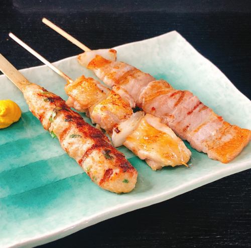 Assorted Yakitori 3 skewers