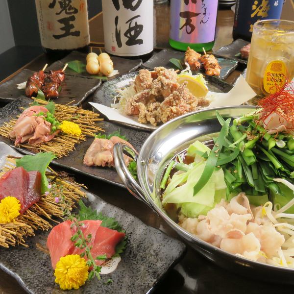 【宴会におすすめ】飲み放題付きコース4500円～