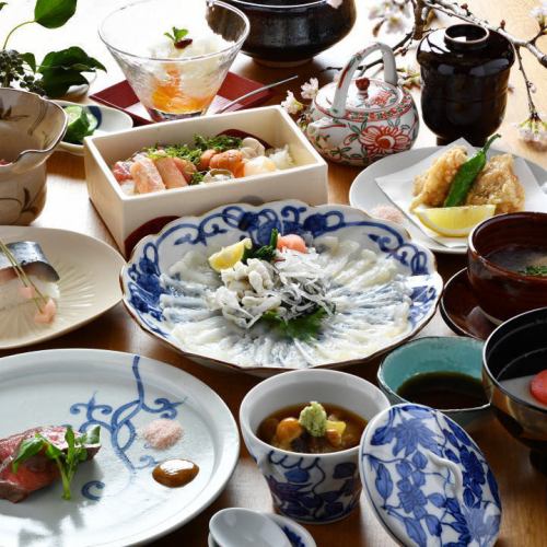 【仅限烹饪】与家人共度美好时光的极味套餐 12,000日元（需预约）