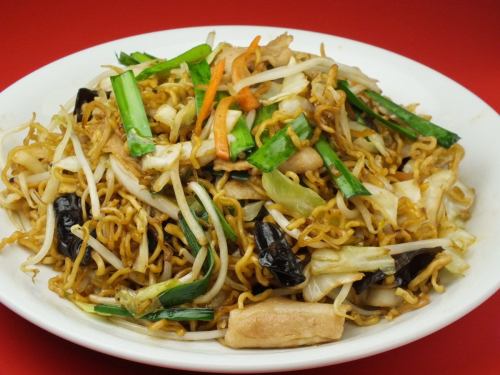 Shanghai fried noodles