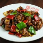 Stir-fried chicken with Chinese miso