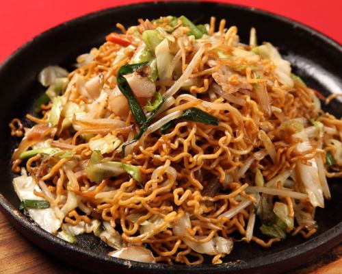 Iron plate sauce yakisoba