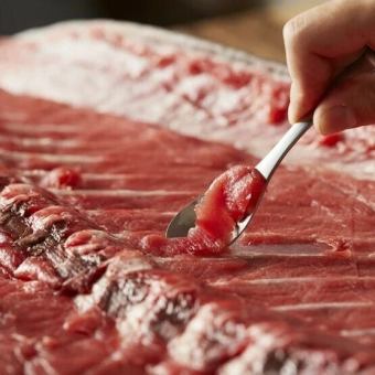 【生本マグロ】骨付き中落ち