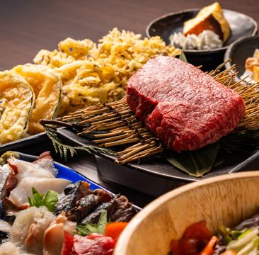 【大満足の宴】贅沢な海鮮料理と道産牛を味わう