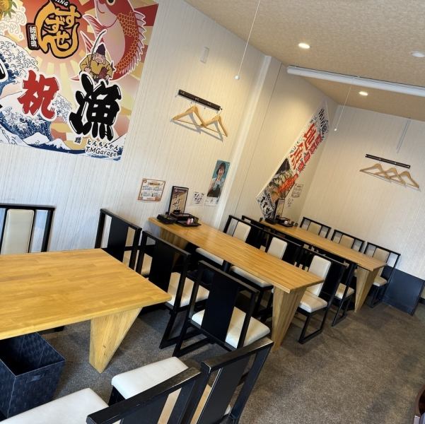 【◇◆～派對推薦！店內寬敞◎～◆◇】寬敞的店內非常適合派對和朋友小聚！菜單豐富，尤其適合派對和朋友間的酒會♪ 可以一邊享用美味佳餚，一邊度過愉快的時光！店內也可以包場，適合派對、女生聚會等各種場合♪
