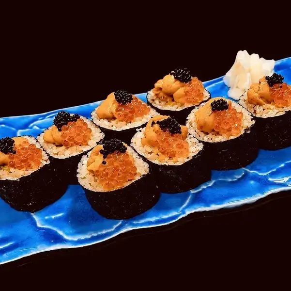 【◇◆~豪華絢爛!当店名物◎~◆◇】名物すずせん巻き◆トロタク・ウニ・イクラ・キャビア中巻