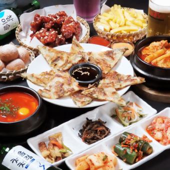 MO-MO チキンコース！☆90分飲放付！MO-MO チキンコース　3.500円(税込)