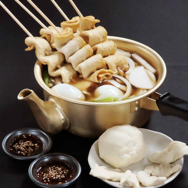 本場韓国のふんわりおでん。旨みたっぷり、ほっと温まる一品。