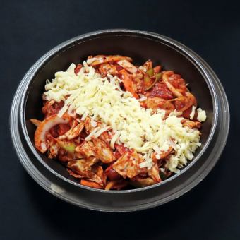 チーズダックカルビ　中