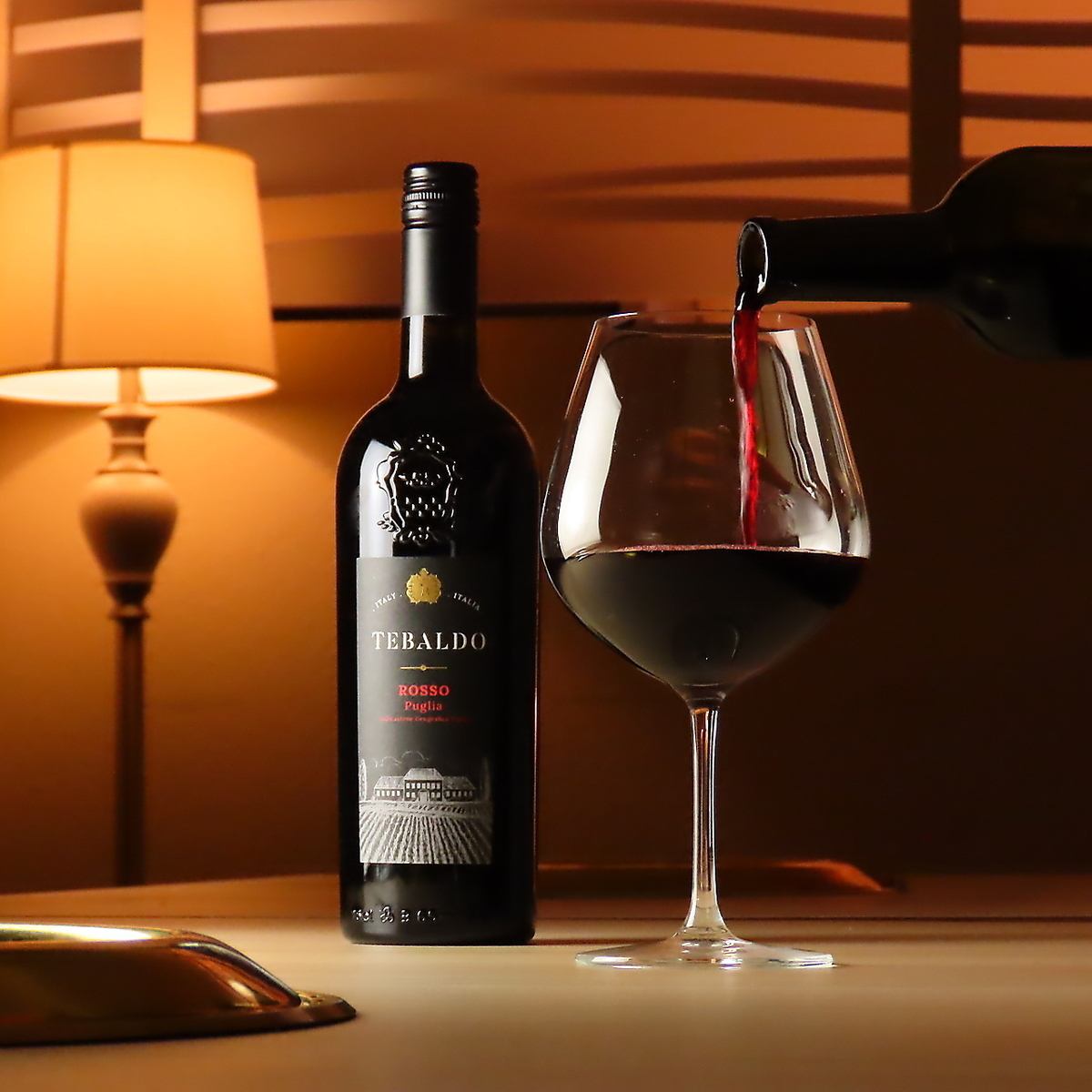 ワイン・シャンパン多数あり！山崎・白州の国産ウイスキーも◎