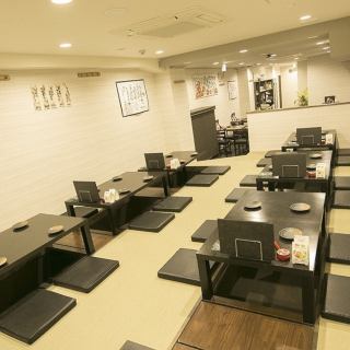 忘年会や新年会は蔵人でどうぞ！！掘りごたつご用意しております、大宴会(最大60名様まで)もご予約受付中です！！