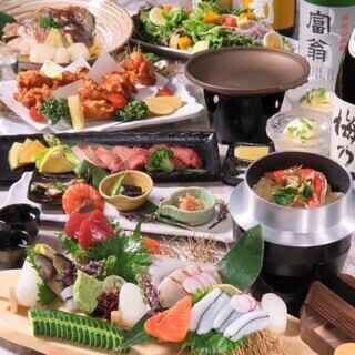 お得な飲み放題付きコース