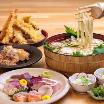 [Summer only] Summer only banquet course with cold taiwan udon 5,500 yen [90 minutes all-you-can-drink included]