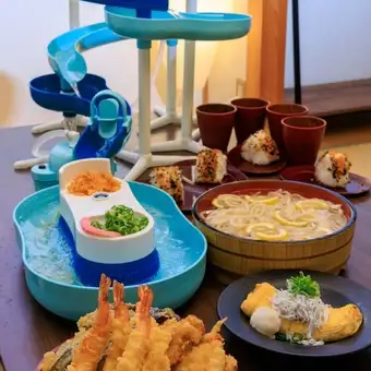 【夏季限定】復活！流しうどん食べ放題コース