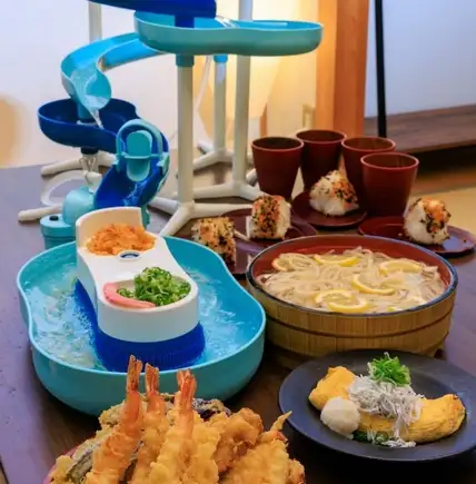 【夏季限定】復活！流しうどん食べ放題コース