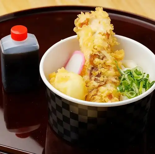 鶏天定食