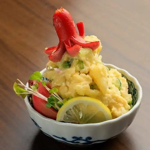 紬のポテサラ
