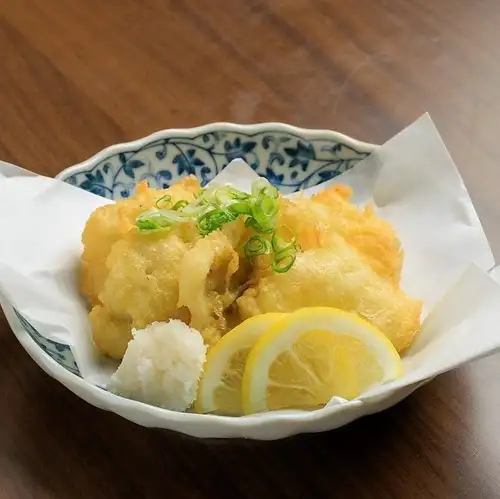 太刀魚の天ぷらおろし醤油ダレ