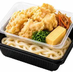 鶏天うどん弁当