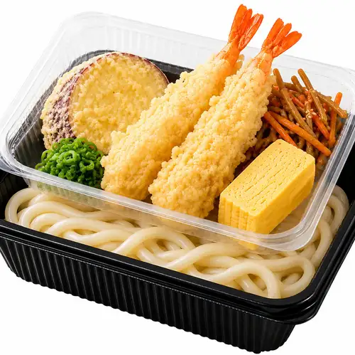 海老天うどん弁当