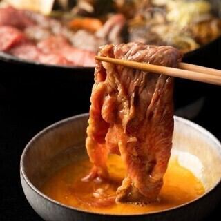 『涙の美郷コース～MISATO～』すき焼き食べ放題＆肉寿司★１０品＋３時間飲み放題：４０００円★