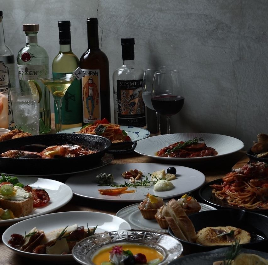 こだわりのワイン・シャンパンをお楽しみください