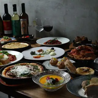 [Winter Luxury Italian Course] 8500 yen with 120 minutes of all-you-can-drink including champagne.