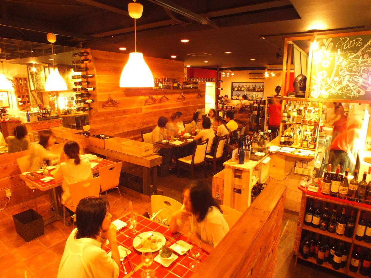 POLPO offers banquet courses starting from 4,000 yen (tax included)