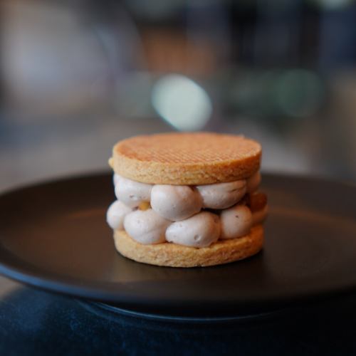 [Chestnut butter sandwich]