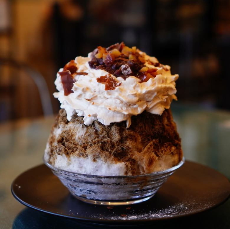 2025년 11월 12일부터⇒빙수【밤과 호지차】